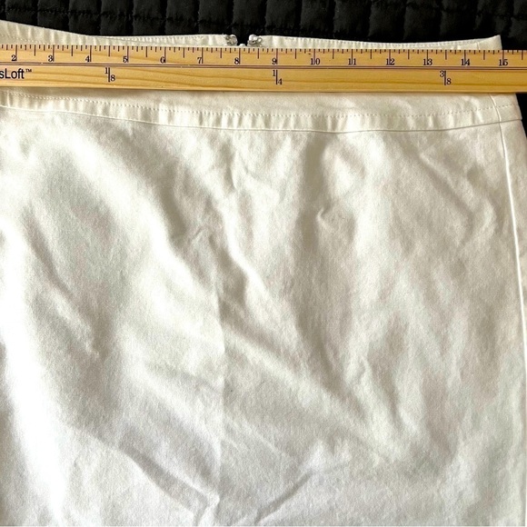 Talbots Women’s Classic White Versatile Skirt 4P - Picture 6 of 15